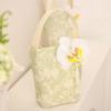 Butterfly Orchid Flower Pendant Wrist Hand Bag Korean Style Wedding Candy Bag  Female/Girls
