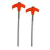 4Pcs Ground Tent Stakes Rustproof Corrosion Resistant Easy To Use Widely Used Canopy Nails Stakes Tent Pegs