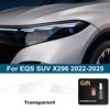 Für Mercedes Benz EQA/EQB/EQC/EQE /EQG/EQS Rauchschwarz Hochglanz PPF Kratzfest Vorgeschnittenes TPU Auto Scheinwerfer Schutzfolie
