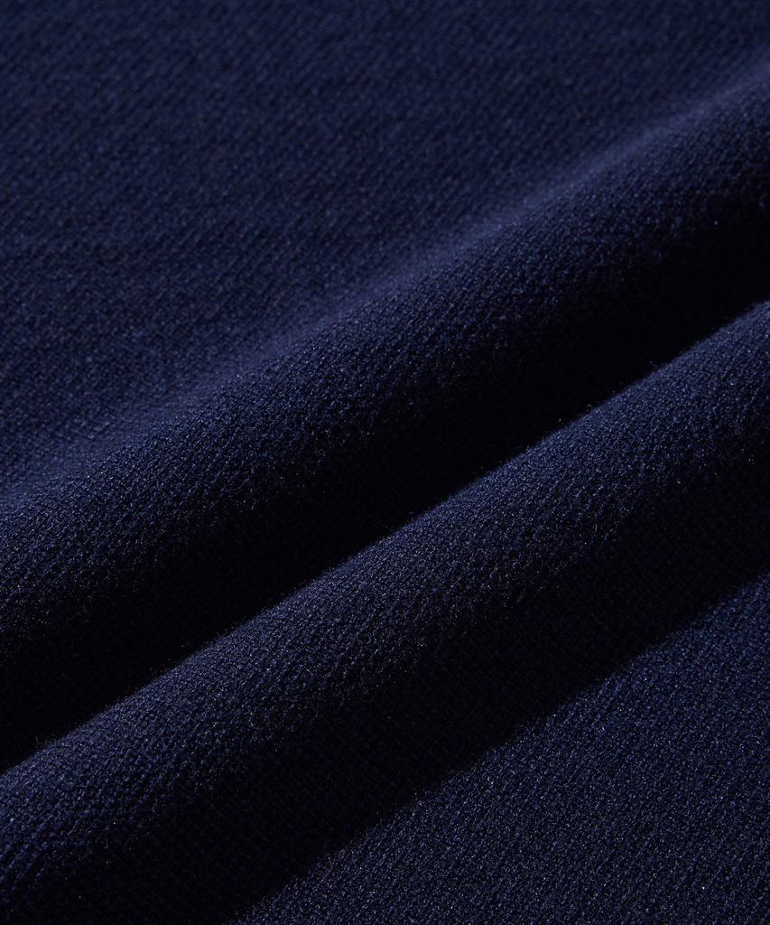 STCO Diems Soft Touch Collar Knit Navy (Classic Fit)_Dktxa04Csn