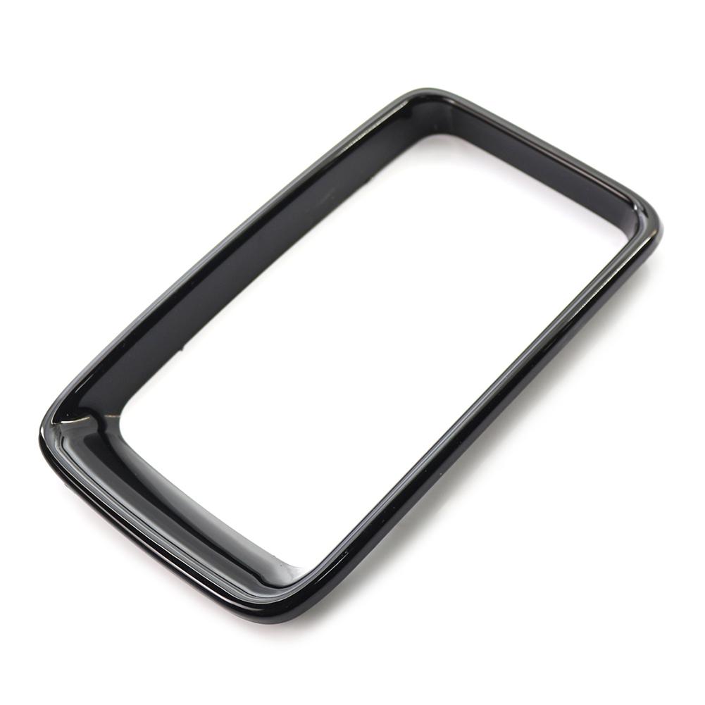 7Pcs Car Front Grille Grill Inserted Ring Trim Cover For Jeep Grand Cherokee 2014 2015 2016 Gloss Black ABS Plastic