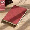 High-Quality A5 Leather Softcover Notebook for Students and Professionals