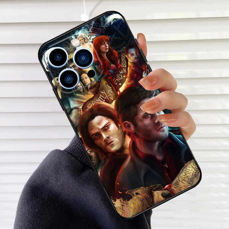 Supernatural TV Show Phone Case For iPhone 17 16 15 14 13 12 11 Pro Max mini 15 16 Plus 16e 17 Air Cover Fundas