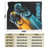 TRON Ares Lightcycle Dillinger Systems Blanket Fleece Printed MCP Movie Multi-function Warm Throw Blankets for Bedspread