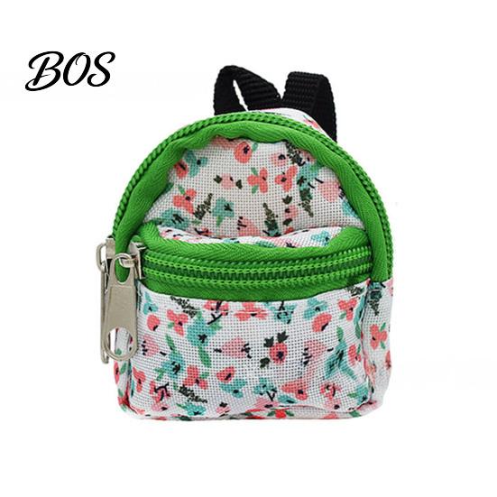 Keychain Accessory Mini Backpack Coin Purse, Scratch Resistant Zippered Compartment Bag, Waterproof Oxford Cloth Earphone Case Holder
