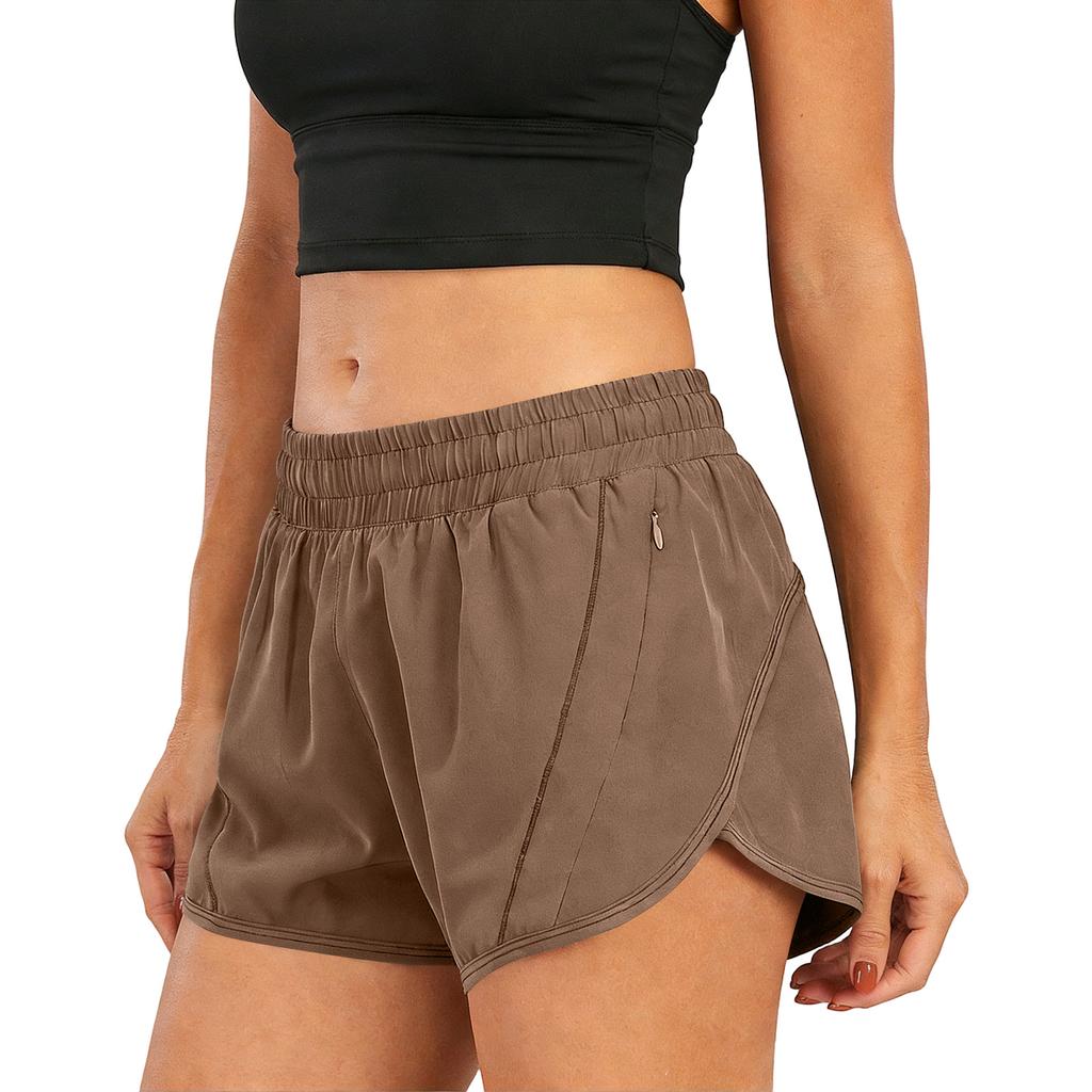 Women's Casual Loose Color Pants Pocket Utility Shorts