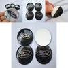 Stilvoll 4 Stück 56mm Auto Auto Radnabenkappe Emblem Aufkleber Für Ford Schwarz und Blau