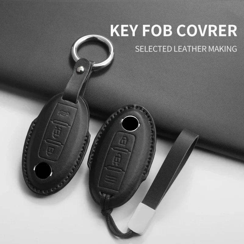 Autoschlüsselhülle Abdeckung Schale Fob für Nissan J11 J10 Versa Maxima Altima Rogue Sentra Murano Trail für Infiniti FX35 QX60 Autoschlüsselanhänger