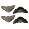 12pcs Solid Construction Metal Corner Protectors Decorative Corner Protectors  For Cabinet