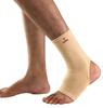 omtex Cotton Blend Compression Ankle Cap, Men & Women, Medium, Beige