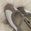 Fashion Ballet Flats Women Shoes 40 Mary Jane Shoes Round Toe Women's Shoe Bow Silk Satin Flats Women Shoes Plus Size 35-40 Valentine