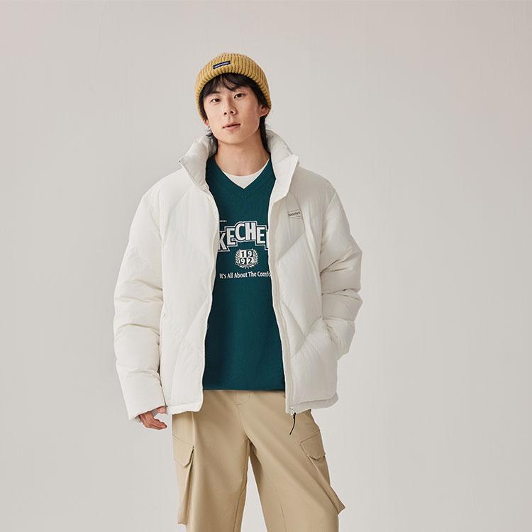 Skechers Down Jacket Unisex White L425U017-0074