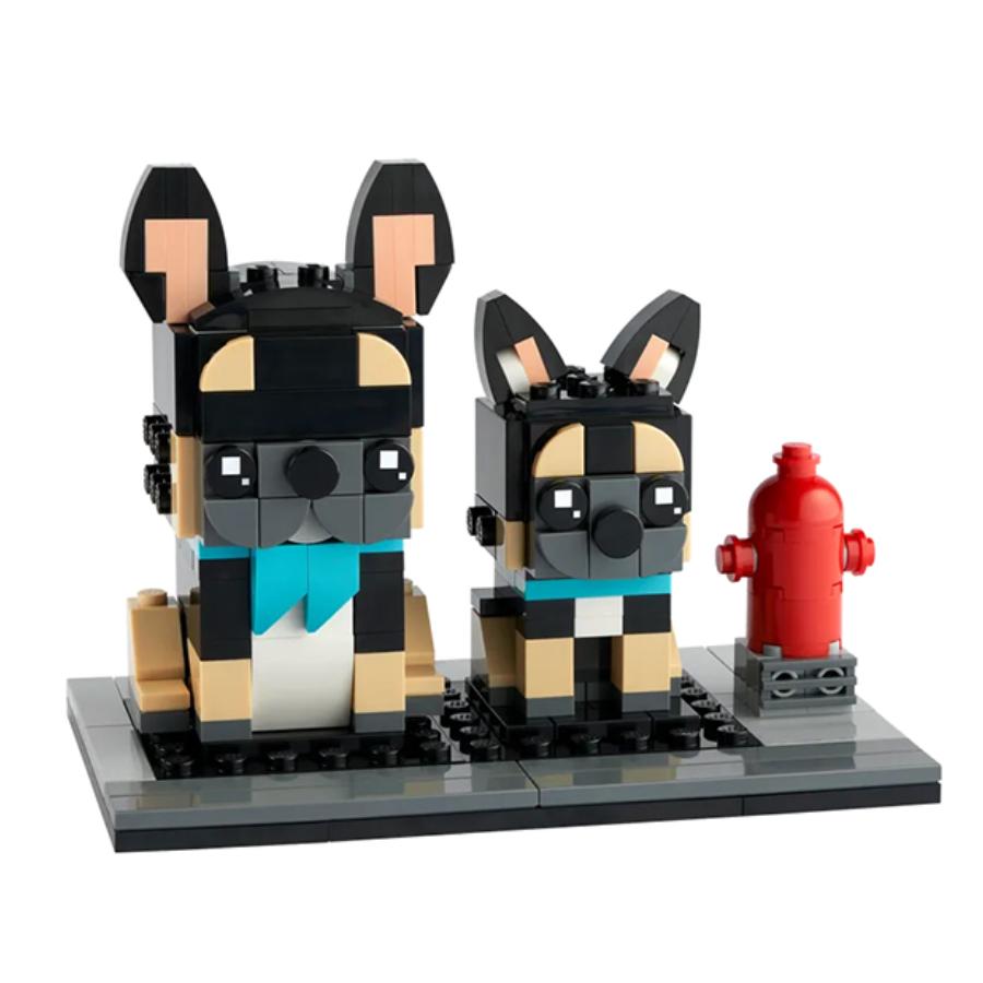 LEGO BrickHeadz France Shepherd Dog Building Blocks 237pcs/pzs 40544