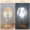 1Pcs Glass Lampshade Transparent European Style Bedroom Lamp Cover Decorative Diffuse Lighting Warm Atmosphere