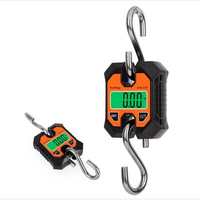 Tragbare Mikro-Kranwaage 0,1-100 kg LCD Industriell Abnehmbarer Hakenwaage Landwirtschaftliches Schwerlast-Hängegewichtswaage-Werkzeug