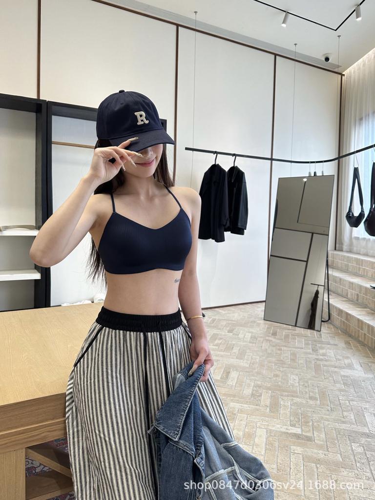 Summer thin cross beautiful back underwear women's no steel ring small chest gathering breathable non-marking bra cover
