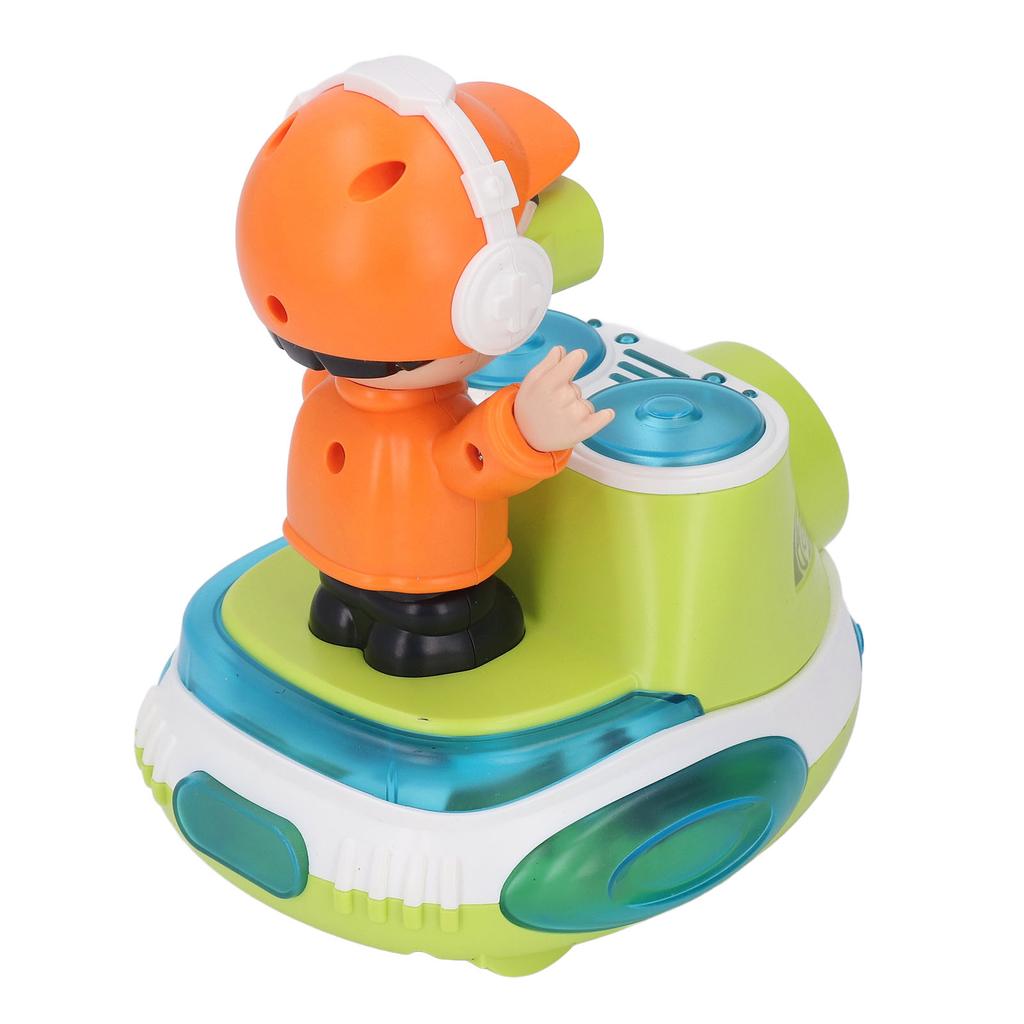 DJ Bouncing   Rock Boy Dancing Toy with Music Flashing Light   Wheel Automatic Movement Robot Toy Car for Toddlers
