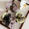 Butterfly Orchid Flower Hair Claw Women Elegant Ponytail Clip Shark Clip Acrylic Temperament Headdress Large Shark Clip Female