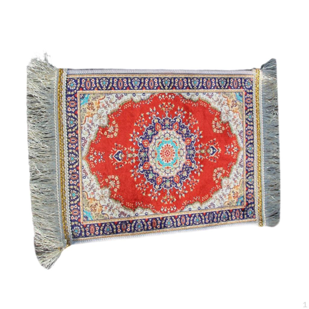 Muslim Prayer Rug Worship Mat Gift Islamic for Temple Room