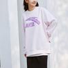 Anta Color Block Logo Print Knitted Pullover Casual Sweatshirt Unisex Sweatshirt Light-Pink 972418707-3