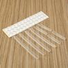 8Pcs/Set Car Door Protector Strip Auto Door Crash Bar Bumper Buffer Trim Guard Edge Corner Car Decoration Accessories