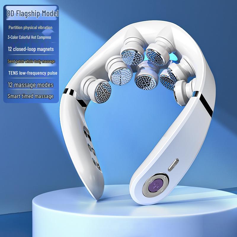 

Mijia App-Connected Smart Neck Massager with Low-Frequency Pulses & Electric Heat