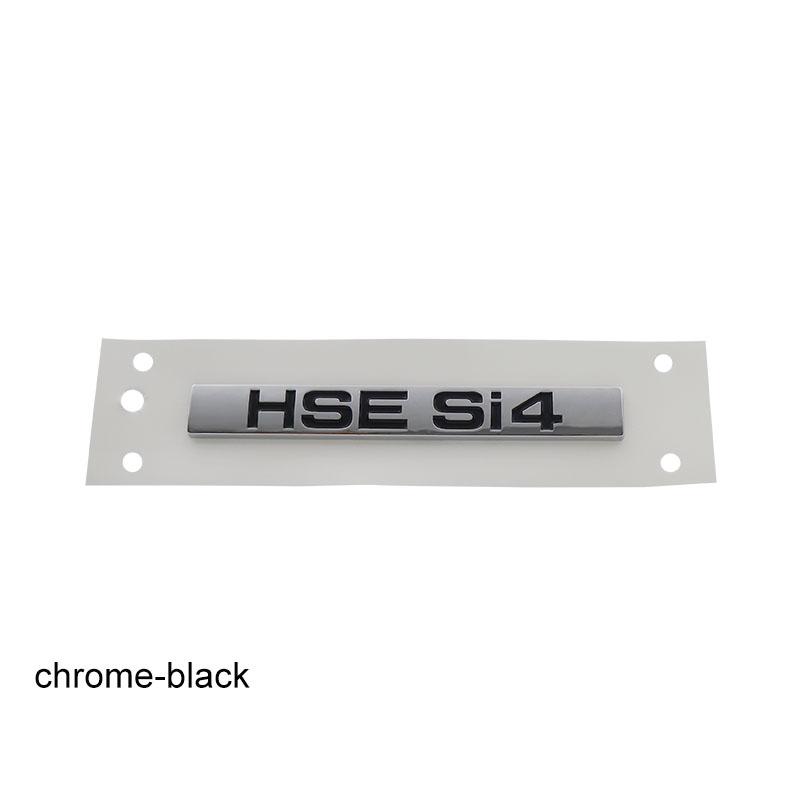 3D Premium HSE Si4 Edition for England UK SUV Off Road car Engine Hood Fender trunk Tail Rear Decal Emblem Badge Sticker