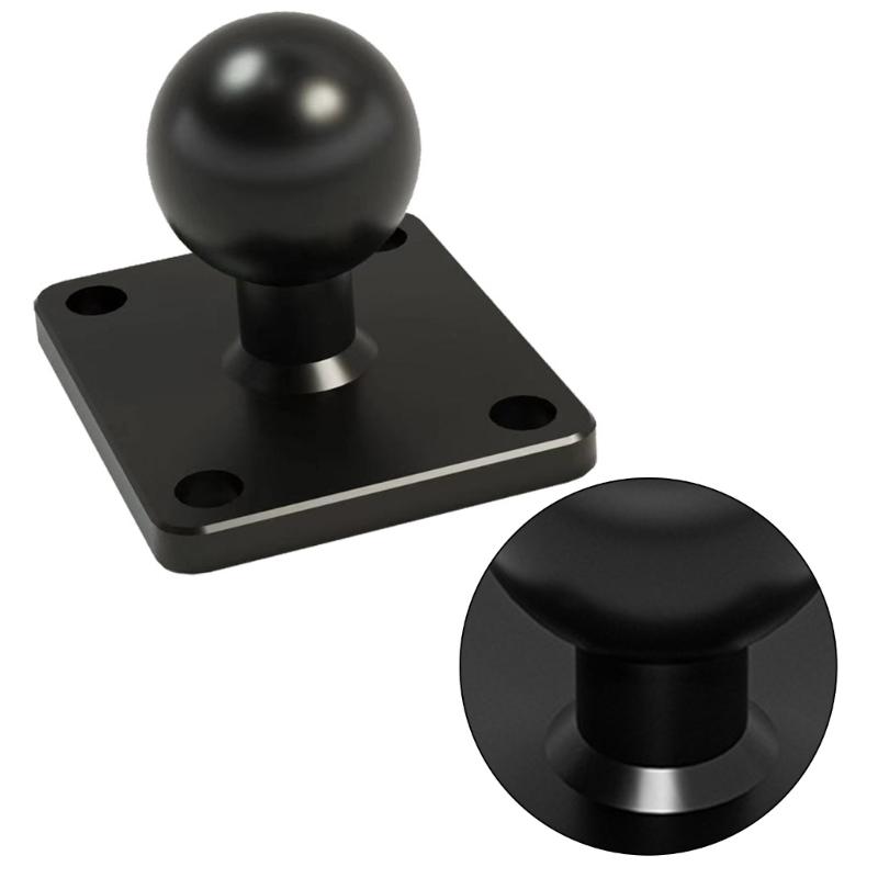 Motorcycle Action Camera Fixing Bracket Mount Base with 25mm Ball Head Adapter Mount Bracket Universal for Action Camera