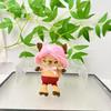4-Inch One Piece Chopper Plush Keychain - Cute Anime Backpack Pendant