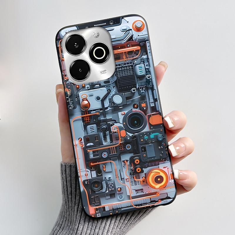 Casing For Umidigi G100X G9X Phone Case Aesthetic Luxury Cute Cool Boys Girls Black Matte Soft TPU Silicone Back Shell Cover