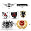 nlvc3 For Mitsubishi Ralliart Xpander Outlander Colt Lancer EX Outlander ASX Competition Metal Car Badge Sticker Body Trunk Decoration