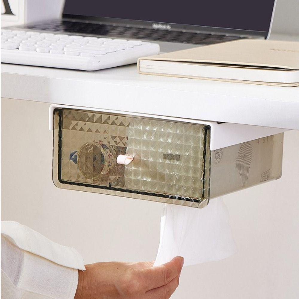 Invisible Storage Undertable Drawer Hanging Under Desk Drawer High Quality Hidden Drawer
