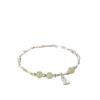 2024 Silver Bamboo Hetian Jade Beaded Bracelet - New Chinese Style Luxury