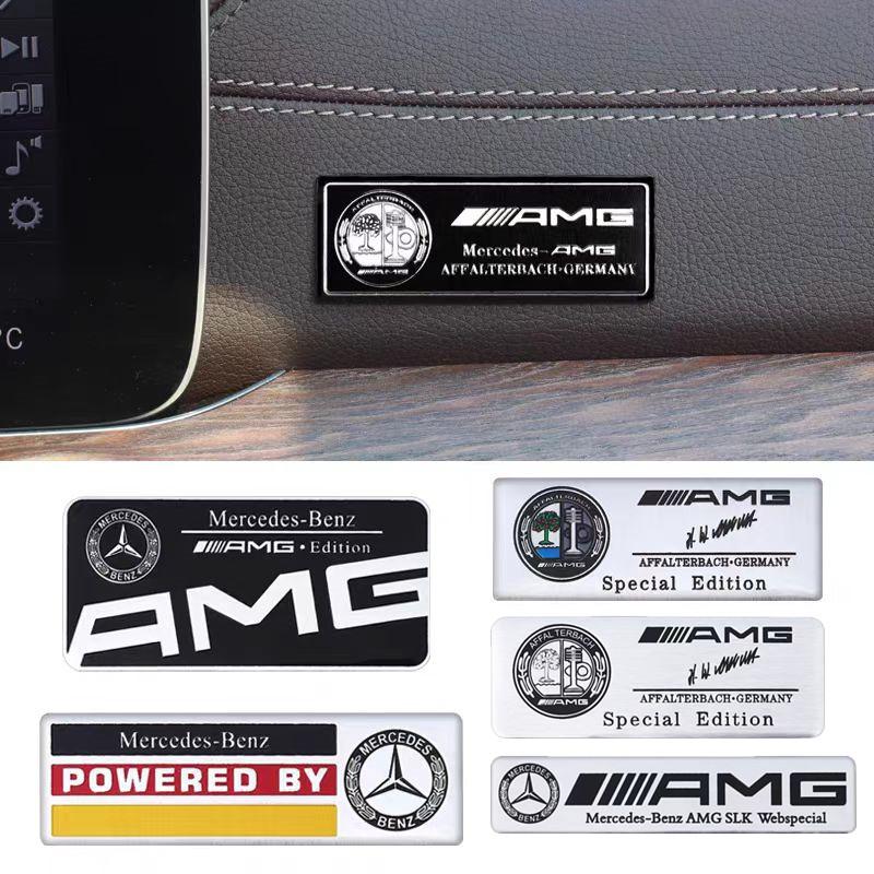 D6Exterior Car Logo Emblem Badge Sticker Single Decal Personalized Auto Appearance Interior Exterior Tuning For Mercedes Benz SUV