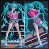 24cm Anime Idol Hatsune Miku Kawaii Girl KO Action Figures Dance Animation Model Exquisite Desktop Decoration Trendy Toys Gifts