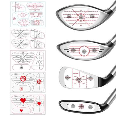 50 Pcs Golf Impact Tape Labels Improve Golf Swing Accuracy And Distance