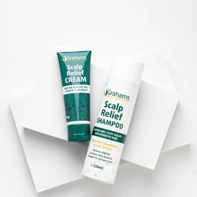 [SET] Natural Scalp Relief Care 2 Types_Scalp Shampoo Scalp Cream