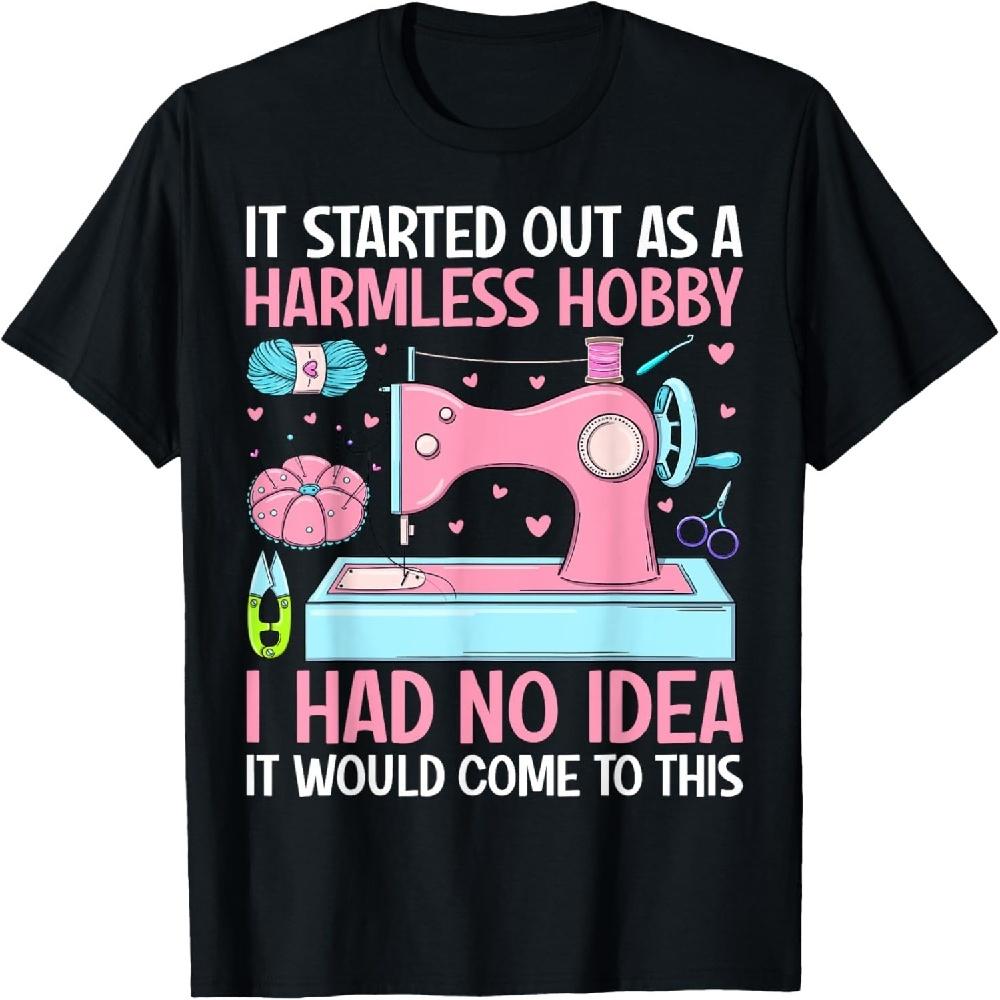 

Cool Sewing Art For Women Girls Quilting Pattern Knitting T-Shirt XXXXXL чорний