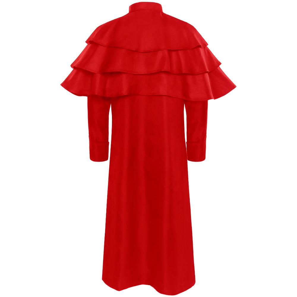 Medieval Monk, Wizard, Priest Costume - Halloween Grim Reaper Cosplay Robe