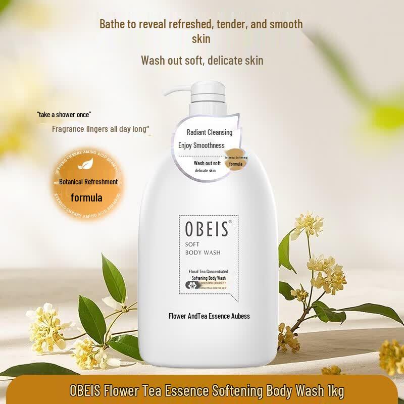OBEIS Flower Tea Softening Shower Gel 1kg