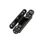 HingeThree-Dimensional Adjustable Heavy Duty Ultra-Thin Zinc Alloy Hidden Door Hinges Modern Invisible Furniture Hinge for Heavy