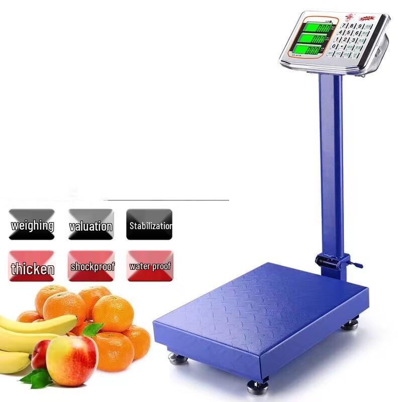 Commercial Digital Platform Scale with Stainless Steel Top (CN version)