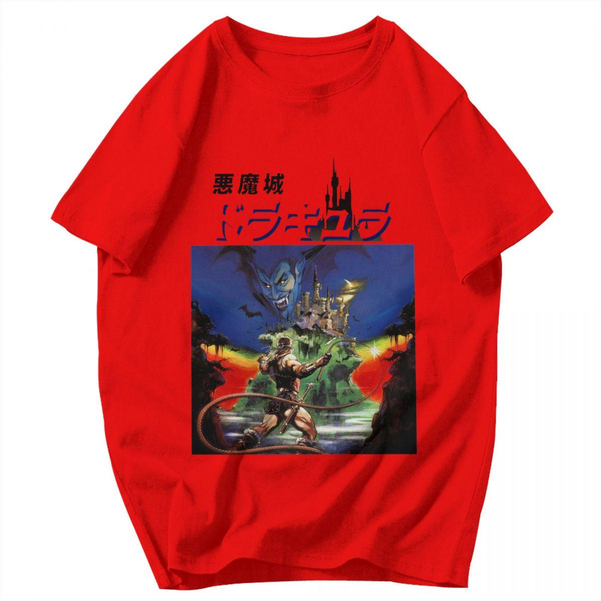 Men T Shirt Castlevania Vampire Gifts Y2K Graphic Anime Unisex Tops T Shirts S