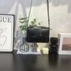 New Woven Small Square Bag, Shoulder Messenger Bag, High-end Retro Niche Design, Soft Leather Women's Bag Fashion