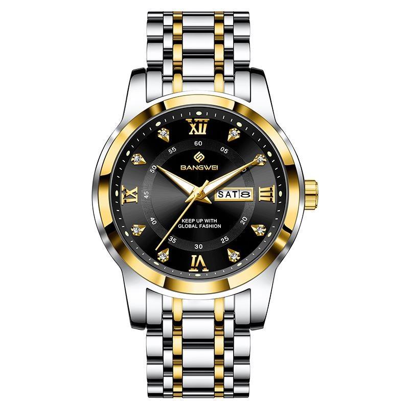 Fashion Quartz Wristwatches Casual Sport Military Watch For Men Luxury Stainless Steel Waterproof Watch Males Relogio Feminino