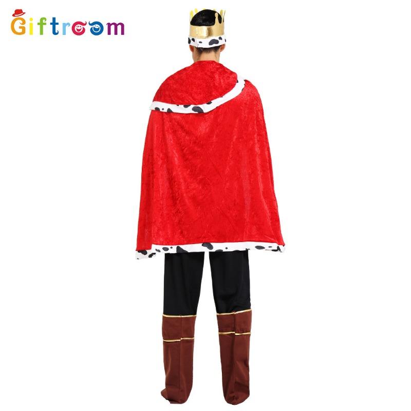 Halloween Cosplay Dubai Handsome King Theme Party Costume