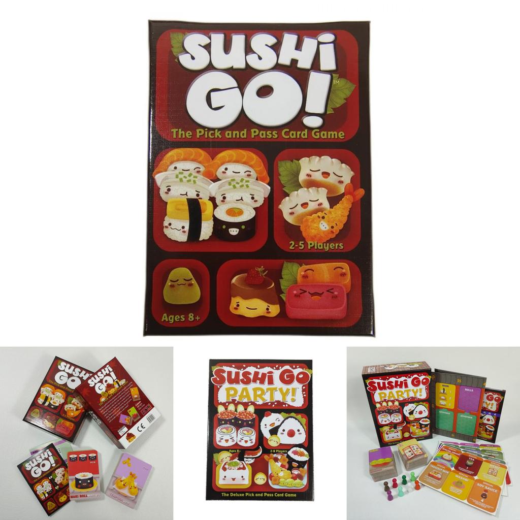 Sushi Go Party Game With Paper Material For Family Game Night And Party Fun