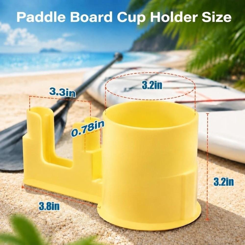 Storing Function Paddle Board Cup Holder 2 in 1 Stand Up Paddleboard Cup Holder Water Activities