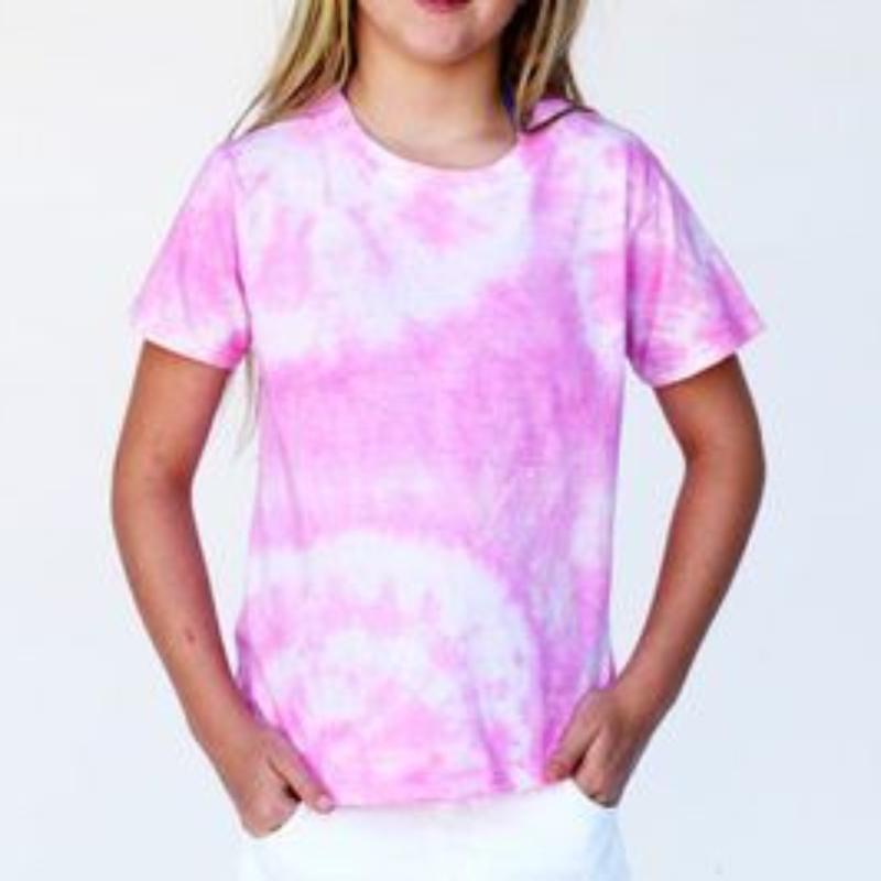 Cute Short Sleeved Shirt Cartoon Print Girls Children Soft Comfortable T-Shirts Girls