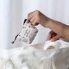 Mini Simple Pattern Storage Pouch, Zipper Carry-On Bag, Lipstick Bag, Earphone Bag